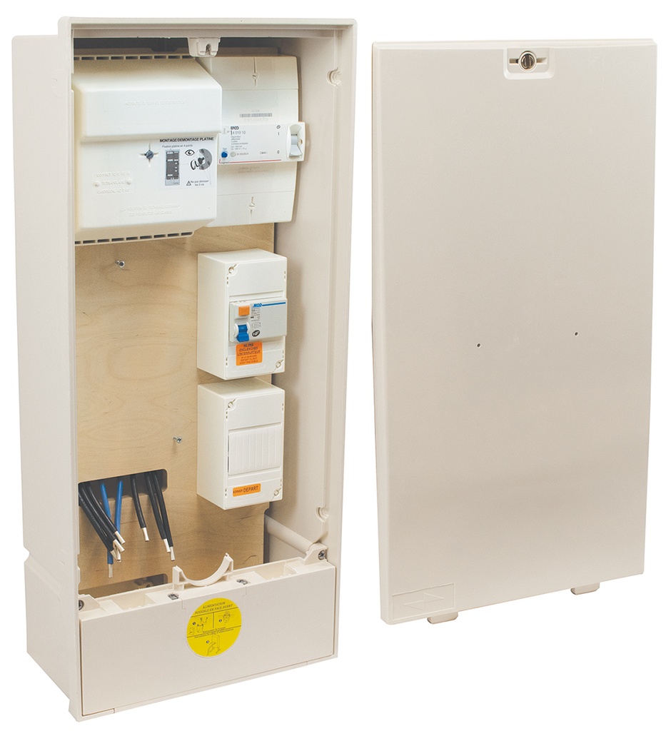 COFFRET BRANCHEMENT PROVISOIRE TRIPHASE 10/30A