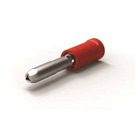 FICHE MALE 3MM ROUGE PIDG