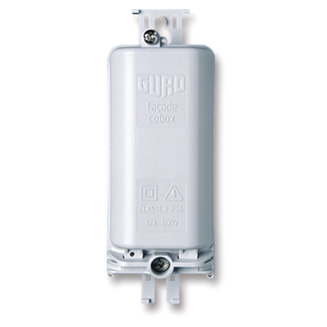 [TYCC59811-000] BOITIER FACADE COBOX-1FN-G 037458  + 1 PORTE FUSIBLE GRIS RAL7035